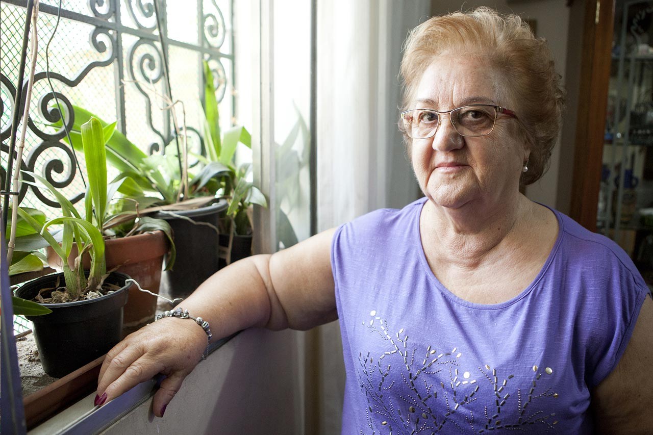 Maria Regina Simoes yra iš Brazilijos ir serga 2 tipo diabetu bei nutukimu.